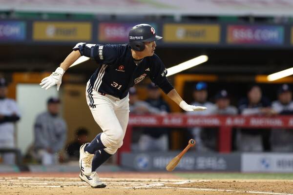 '7연승 질주' KIA 만나는 두산, 정수빈-손아섭 빼고 '우타 8명' 라인업 가동...