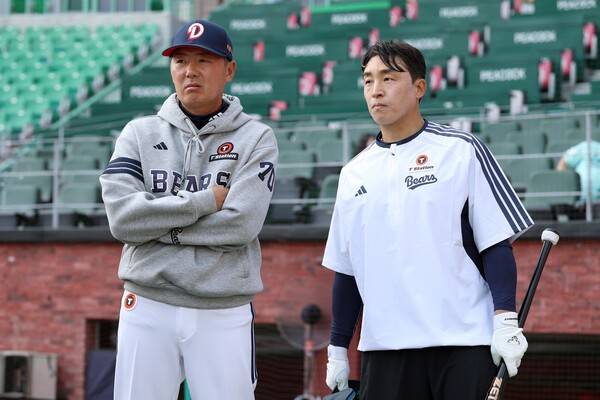 '7연승 질주' KIA 만나는 두산, 정수빈-손아섭 빼고 '우타 8명' 라인업 가동...