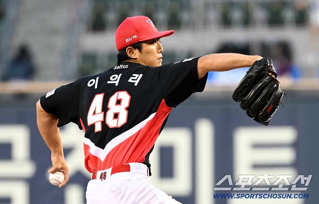 '독해진 이범호' 5이닝 이의리→필승조 총동원...KIA 8연승 질주 [잠실 현장]