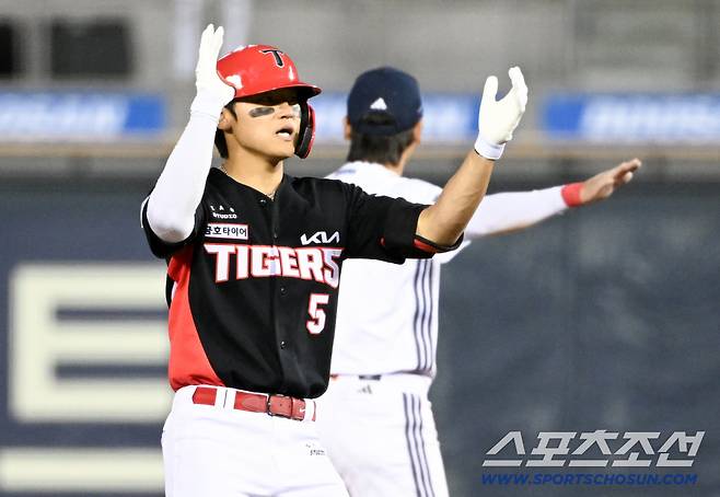 '독해진 이범호' 5이닝 이의리→필승조 총동원...KIA 8연승 질주 [잠실 현장]