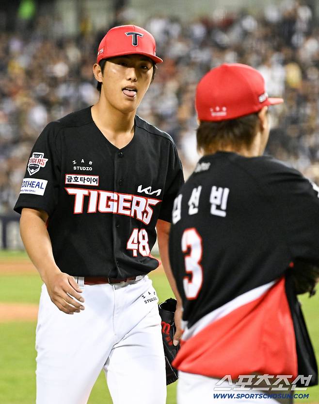 '평균자책점 11점대 투수 맞아?' 156km 강속구, 이의리가 완전히 달라졌다 [잠실 현장]
