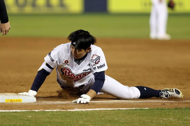 이래서 '3:2 초대형 트레이드' 터트렸구나! 또 존재감 증명, 심지어 '대타' 단 한 타석으로 충분했다