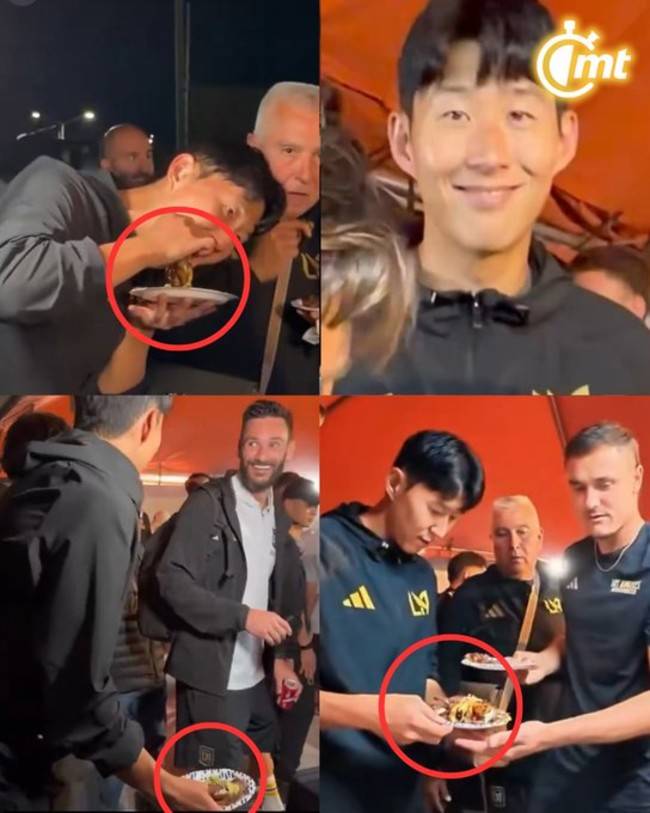 '손흥민이 길거리에서 타코를?'…경기 직후 이례적 장면에 멕시코 SNS '들썩'
