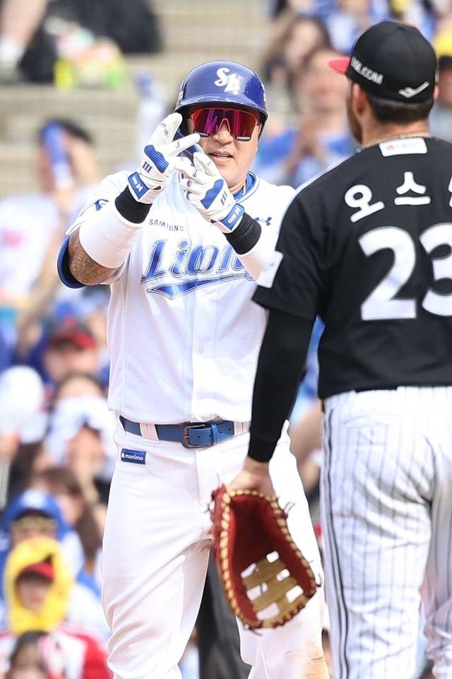 웬만해선 사자군단을 막을 수 없다!…‘전병우 스리런+불펜진 릴레이 호투’ 삼성, 미리보는 KS서 LG 완파→파죽의 7연승＆단독 선두 수성