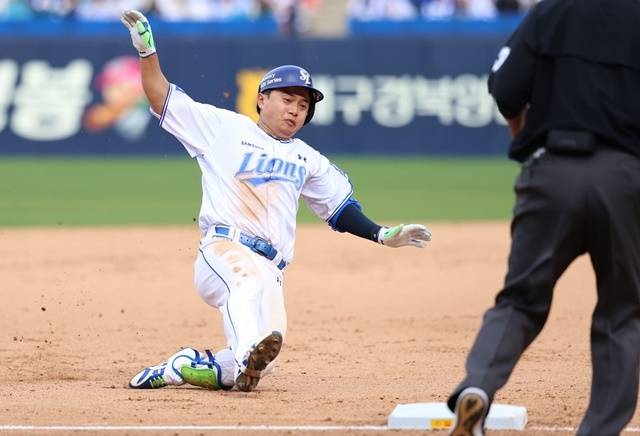 웬만해선 사자군단을 막을 수 없다!…‘전병우 스리런+불펜진 릴레이 호투’ 삼성, 미리보는 KS서 LG 완파→파죽의 7연승＆단독 선두 수성