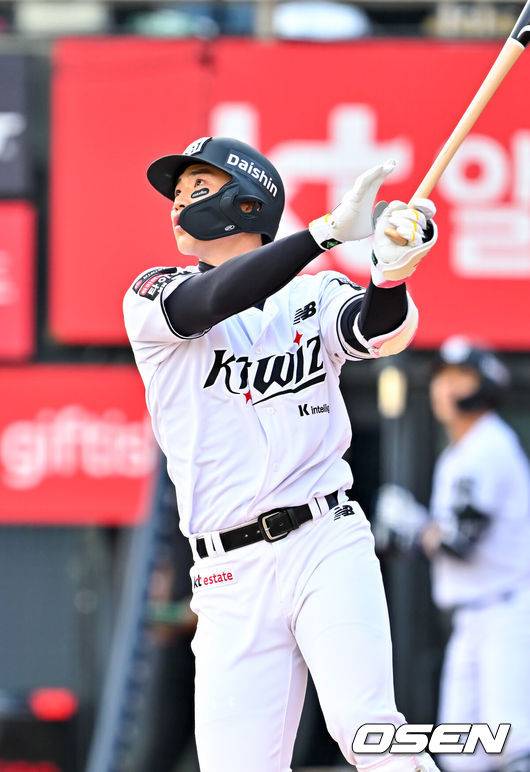 갈비뼈 붙었다! 결승타→결승타 대폭발...LG 출신 트레이드 복덩이, 안우진에 첫 패 안겼다 “마음을 내려놓고 임한 결과” [오!쎈 수원]