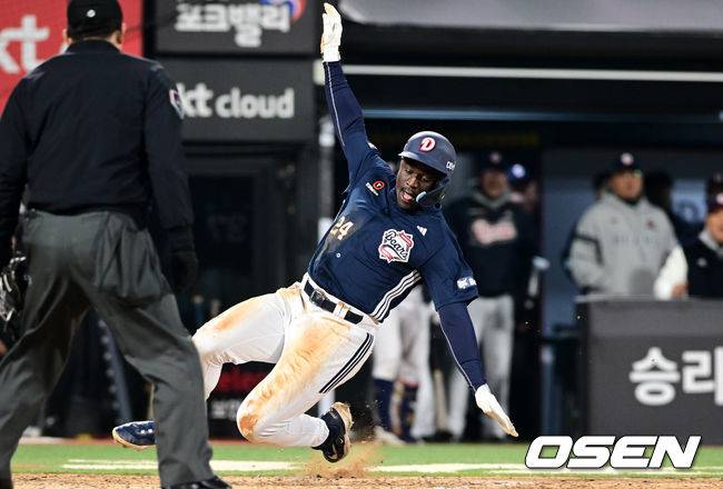 '딱 4걸음' 때문에? 습관이 이렇게 무섭다…타격 부진에 수비 문제까지, '카메론 활용법'이 고민이다 [오!쎈 잠실]