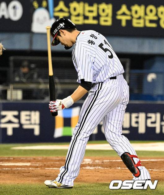 10경기 단 2안타, 타율 7푼4리...출루왕 왜 이러나, 염갈량 중대 결단 내릴까