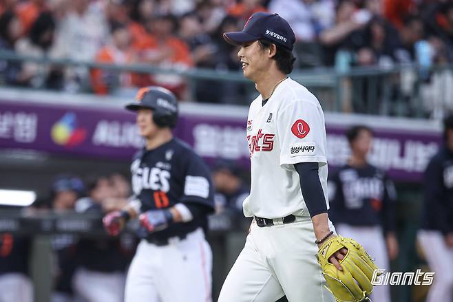 '한화전 긴급 등판→3⅔이닝 무실점' 현도훈 눈부신 역투에 위안 삼은 롯데…