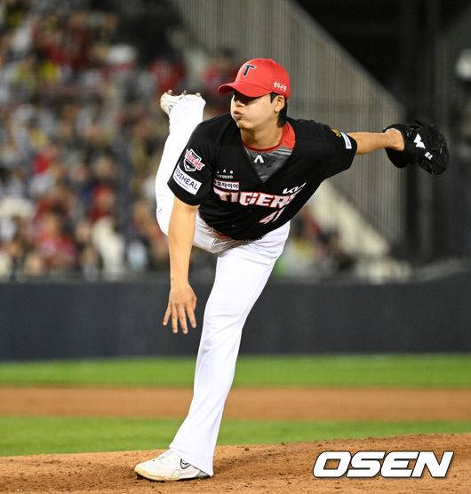 KIA 큰일났다! 8연승 후유증 현실로, 5회도 못 버틴 대투수+불펜마저 와르르…고작 2연패→5할 승률 위태롭다