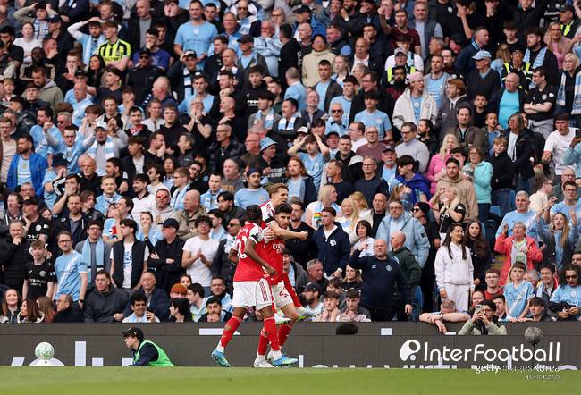 [PL REVIEW] '큰일 났다' 아스널 PL 제패 빨간불...맨시티에 1-2 패배, 우승 레이스 대혼전