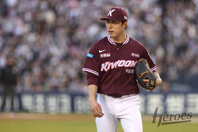 한화서 데려온 복덩이, 안우진과 '한몸' 유지…13억 외인 부상 이탈 여파 없다 [수원 현장]