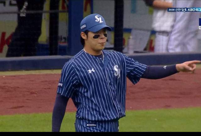 원태인이 화를 냈다? 강민호