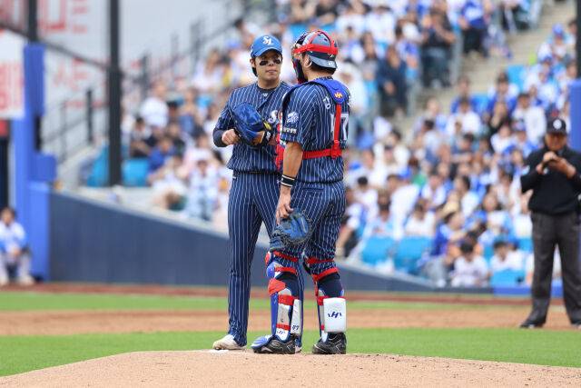 원태인이 화를 냈다? 강민호