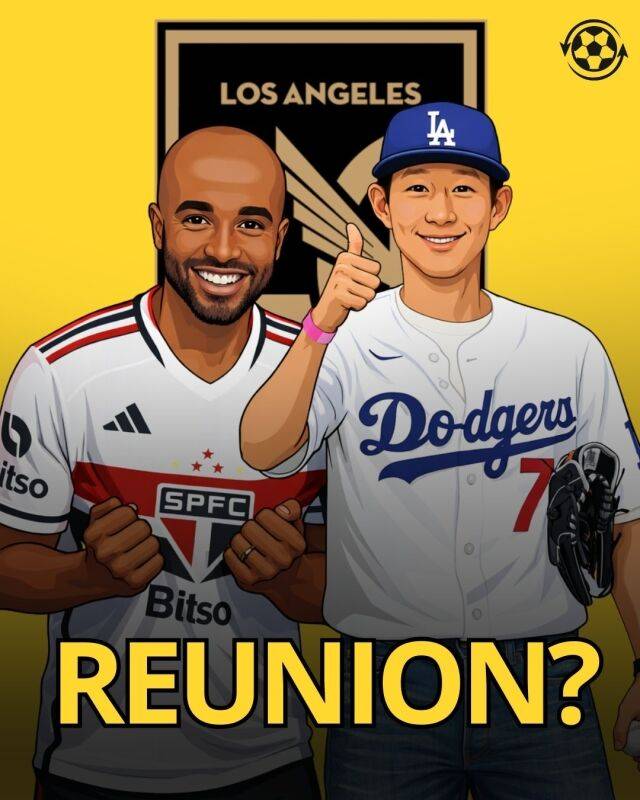 '쏘니, 내가 득점왕 또 만들어줄게'...환상의 호흡 자랑한 브라질 FW, LAFC 이적 초읽기