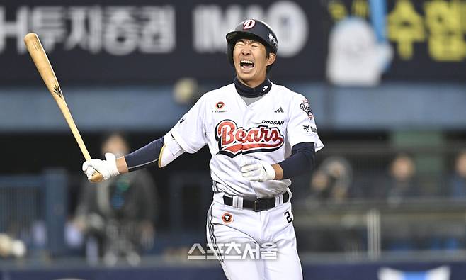 요즘 두산-KIA 팬은 이 선수 보는 낙에 산다...포텐셜 터진 ‘에너자이저’ 김민석-박재현