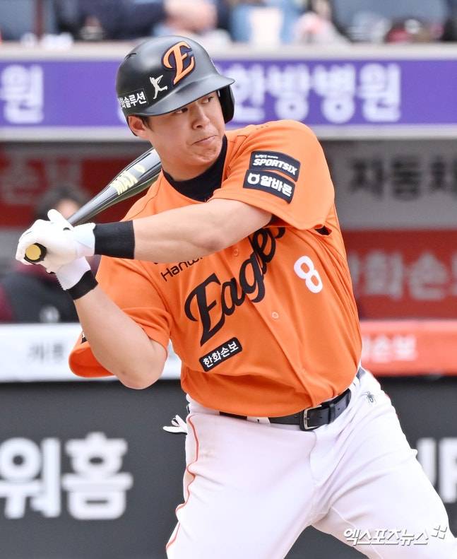 4번 타자 노시환, 또 5타수 1안타→2군 최종 점검 '글쎄', 21일 잠실 합류…한화 퓨처스팀도 5-7 패