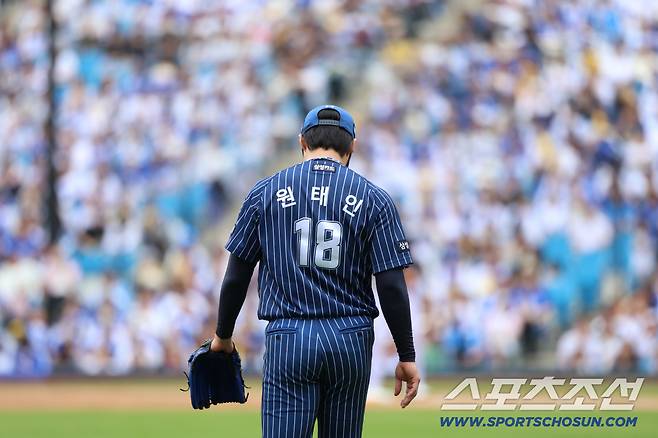 '중계에 잡힌 분노, 하루 만에 결말' 원태인 태도 논란→정수성 코치에 직접 사과 전화. 쿨한 LG