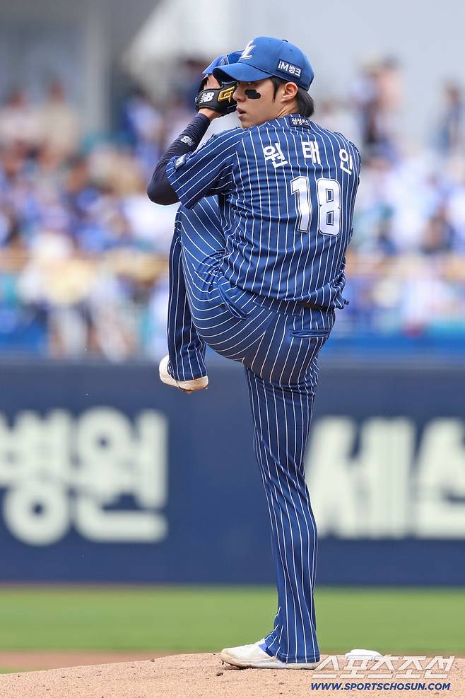 '중계에 잡힌 분노, 하루 만에 결말' 원태인 태도 논란→정수성 코치에 직접 사과 전화. 쿨한 LG