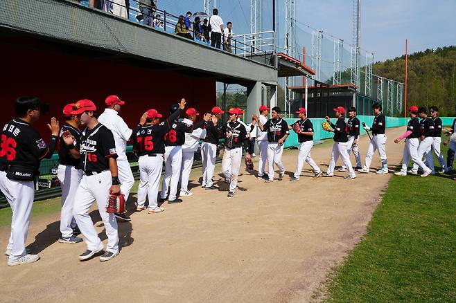 92홈런 거포 또또 터졌다! '손아섭 트레이드 상대' 만나 쐐기 홈런포 가동...울산웨일즈 '원정 6연전 단 1패' 상승세