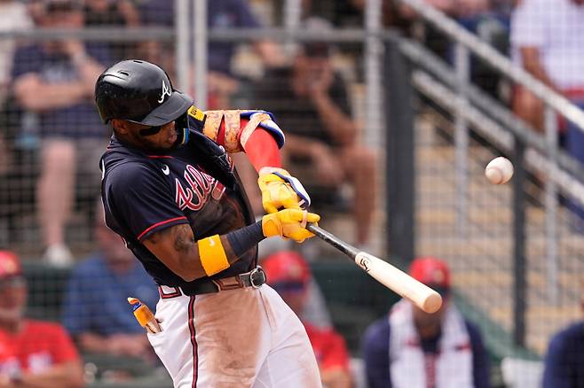 'MVP가 쓰러졌다' 야유에 보복구까지…146.7㎞/h 포심에 아쿠나 주니어 '손 직격'