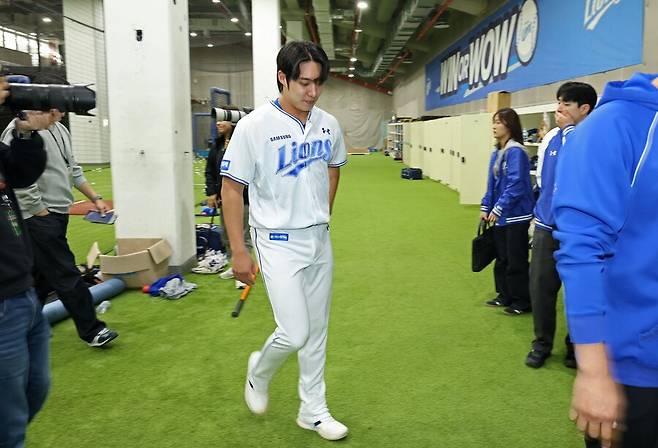 원태인 마침내 입 열었다