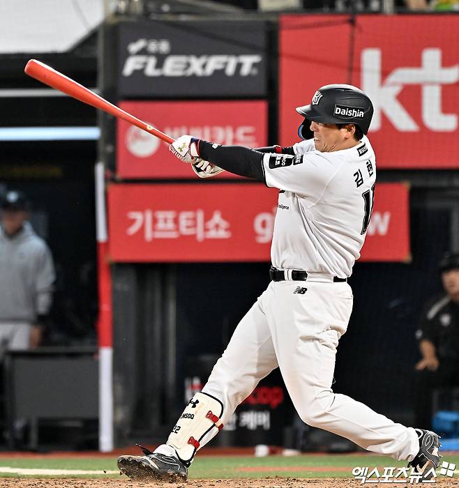 '8연승 어디 갔나' KIA 또 졌다, 3연패 수렁…11회말 김민혁 끝내기 홈런→KT 6-5 짜릿한 승리 [수원:스코어]