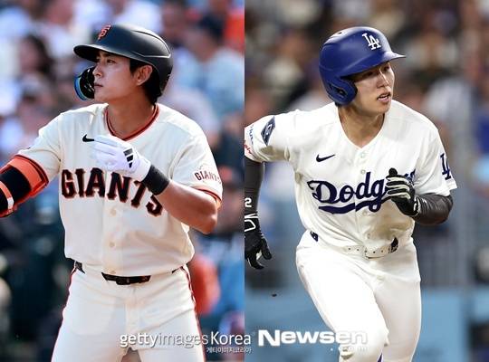 SF ‘6번 우익수’ 이정후 vs LAD ‘7번 유격수’ 김혜성, 코리안리거 시즌 첫 맞대결