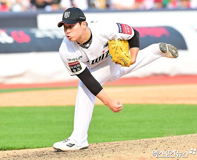 'KIA 상대 2이닝 퍼펙트' 이게 국대 투수의 힘인가…