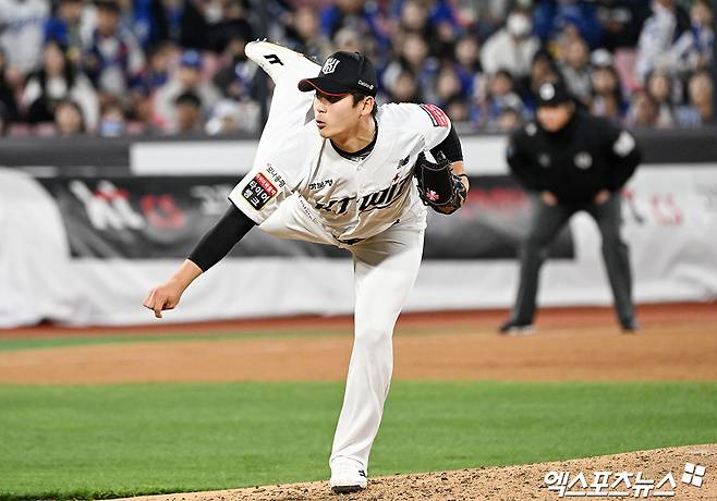 'KIA 상대 2이닝 퍼펙트' 이게 국대 투수의 힘인가…