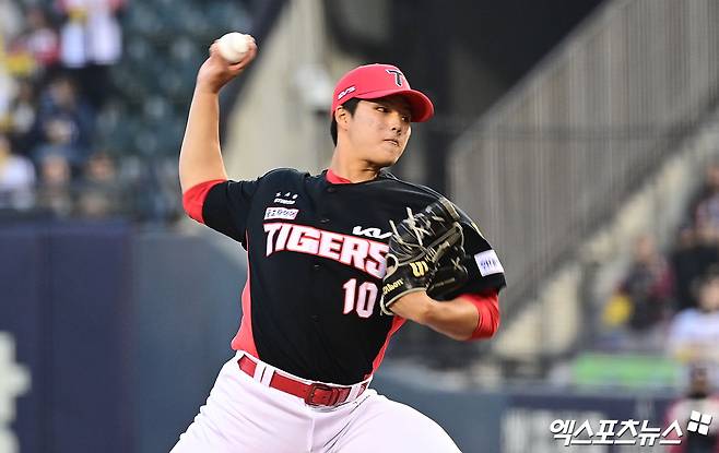 KIA 우완 영건 어쩌나→득점 지원 1위인데 ERA 7.98이라니…5선발 이대로 괜찮을까 [수원 현장]