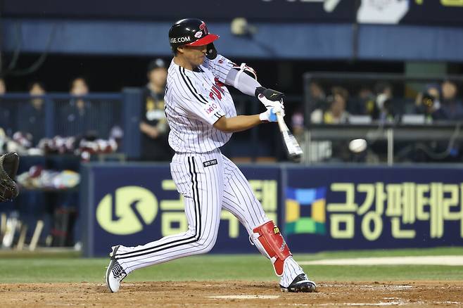 LG 아시아쿼터 대박! KKKKKKK로 한화 제압…송찬의 3타점 LG, 한화에 3-0 승리