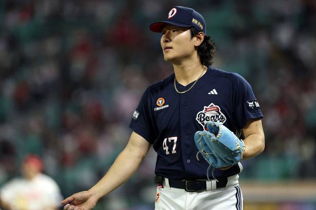 '패패패패패' 롯데 무기력 5연패→단독 꼴찌 추락...'곽빈 첫 승+정수빈 3타점' 두산 시즌 첫 4연승 [부산 리뷰]