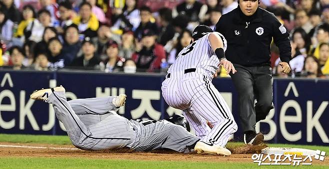 '하마터면 퍼펙트 참사?' 9이닝 딱 1안타…한화의 '닥공 야구'가 사라졌다 [잠실 현장]