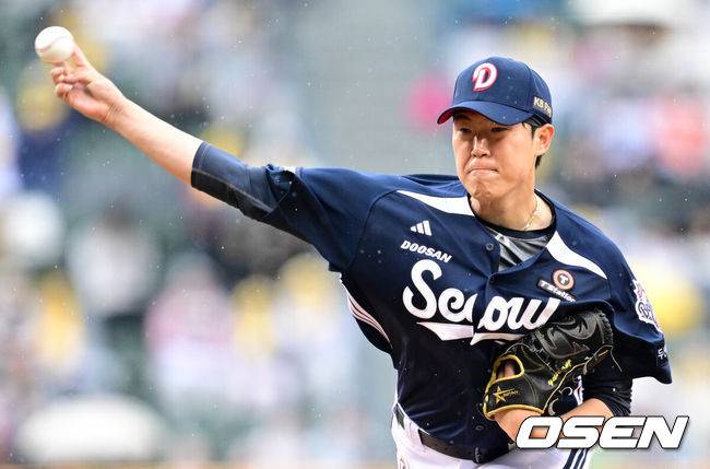 이승엽 감독 시절 5선발이었는데...풍운아 김유성, 5이닝 노히트→패패패 끊고 첫 승→1군 기회 올까