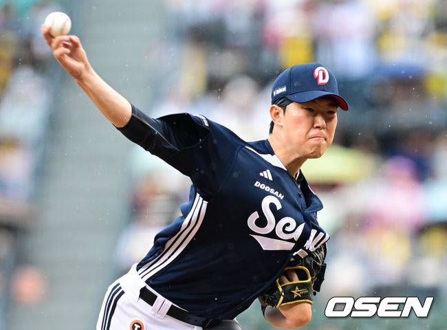 이승엽 감독 시절 5선발이었는데...풍운아 김유성, 5이닝 노히트→패패패 끊고 첫 승→1군 기회 올까