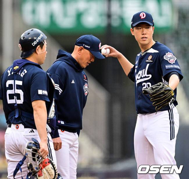 이승엽 감독 시절 5선발이었는데...풍운아 김유성, 5이닝 노히트→패패패 끊고 첫 승→1군 기회 올까