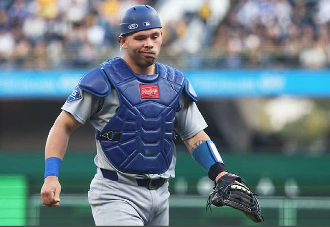 이정후에 ‘F워드’ 논란… 다저스 포수