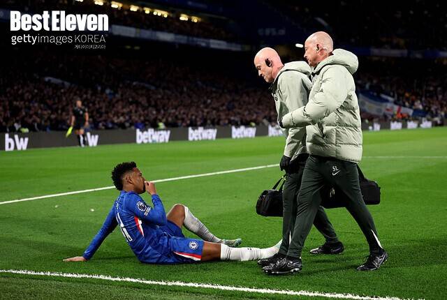 최악 수준 햄스트링 파열… 눈물 쏟았던 브라질 신성 에스테방 시즌 아웃, 월드컵도 사실상 무산