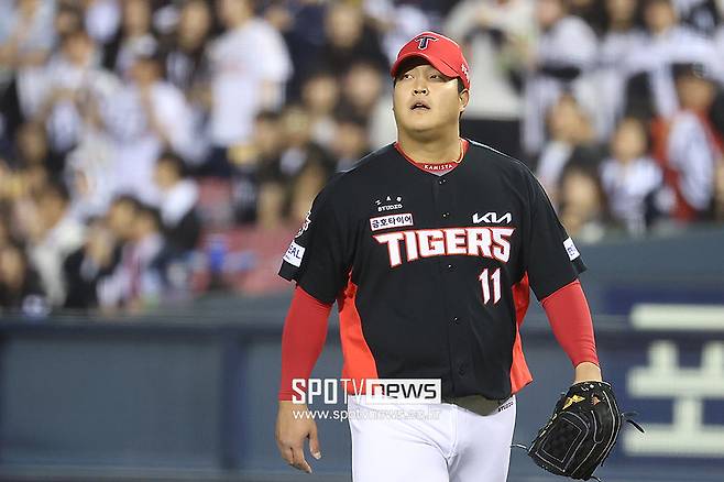 조상우 KIA 필승조 아니었나, 실점 또 실점 아쉽네…19세 신인에 이틀 연속 당하기까지