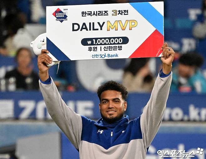 '15타자 연속 퍼펙트 대박 쳤다' 삼성, '이 투수' 다시 못 데려오나…라이온즈 PS 영웅 대만 입성→6이닝 5K 무실점 데뷔전 쾌투