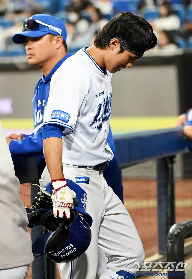 울고 싶어라! 3연패 삼성 또 악재다 → 이재현 결국 1군 말소. 주전 줄부상 [대구 현장]
