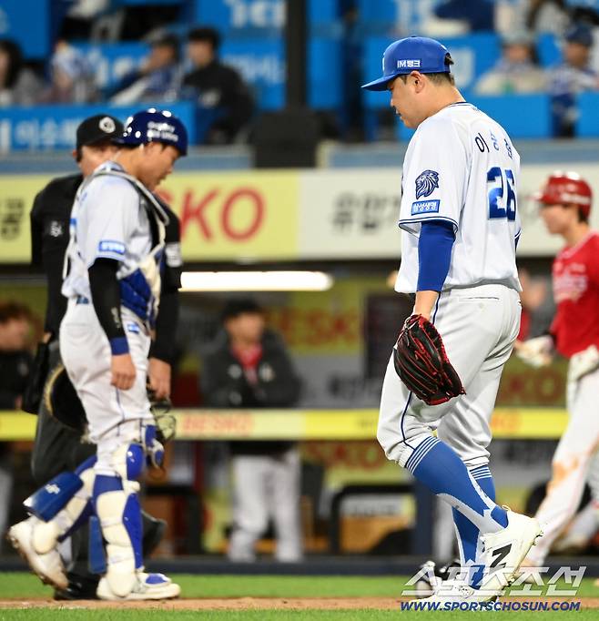 삼성은 9회가 무습다.. 썰물처럼 퇴장한 관객들 → SSG 연이틀 9회 대역전 쇼! 3연전 독식 [대구 현장]