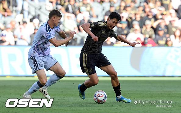 '손흥민 정말 이 따위로 쓸거야?' 답답한 LAFC 감독, 손흥민 토탈슈팅 0개, 당연히 무득점