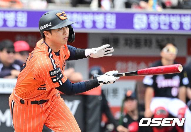 박해민이 한화 유니폼 입었나, 실점 막아낸 슈퍼 캐치→3안타 맹타…한화 중견수, 신인 오재원 말고 이원석도 있다