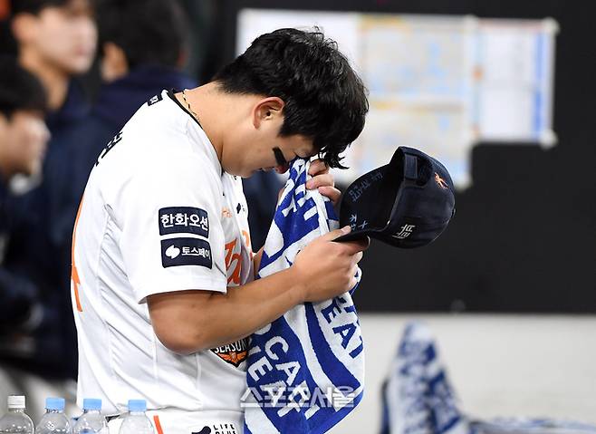 ‘긴 시련’ 겪는 김서현, ‘자신감 회복’이 첫 번째…달감독 해법은 ‘이른 타이밍 등판’ [SS시선집중]