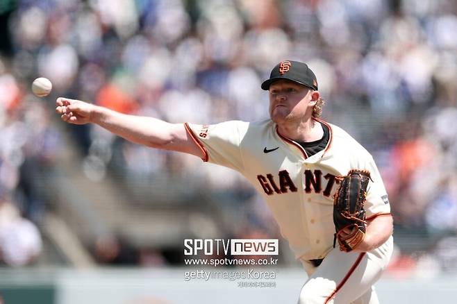 '감히 이정후한테 욕해?' 150km 옆구리 가격, SF 에이스 보복구 의혹