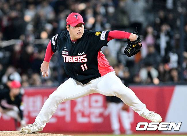 ‘울고 싶어라’ KIA 15억 들여 붙잡았는데, 직구 141km 실화인가…국대 필승조에 무슨 일이 “너무 어려운 상황만 맡아”