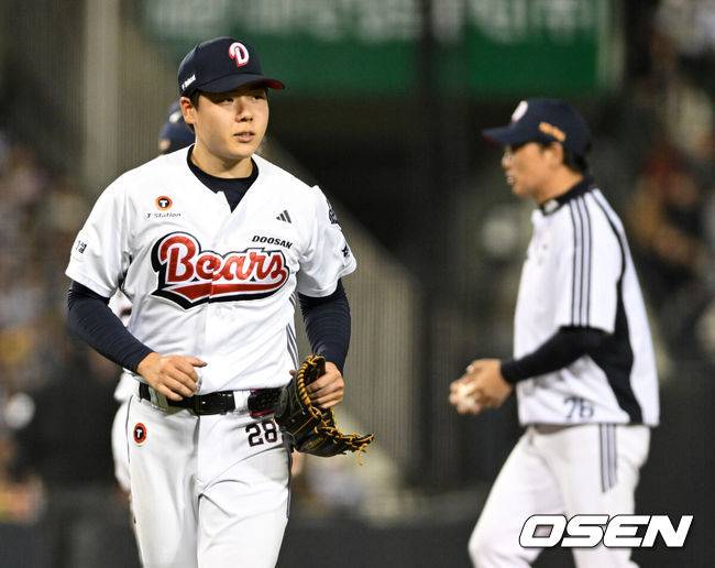 마무리 유영찬 팔꿈치 통증 어쩌나, ‘4전5기’ 임찬규 1실점 첫 승+문보경 3타점, LG 잠실 라이벌전 이겼다 [잠실 리뷰]