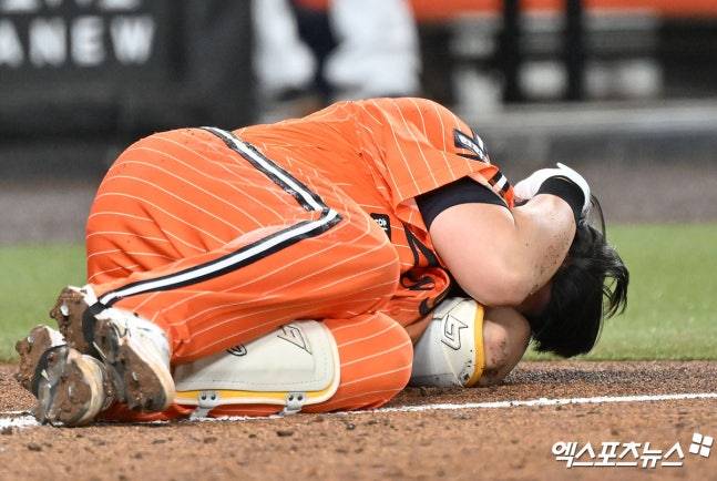 KBO에 떨어진 '테일러 주의보', 死구에 벌써 2명 엔트리 말소→노시환까지 헤드샷…韓서 폭증한 4사구, 정녕 해결책 없나 [대전 현장]